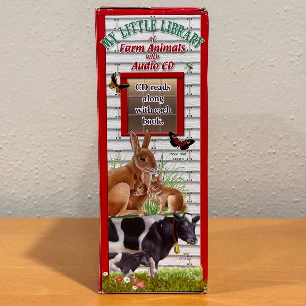 School Specialty Board Books Unisex OS Multi My Little Library Farm Animals 12pk
